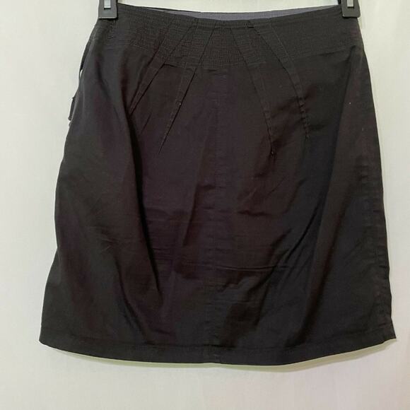 Marc By Marc Jacobs Womens Black Side Zip Slash Pockets Mini Skirt 0 Academia - Picture 2 of 8